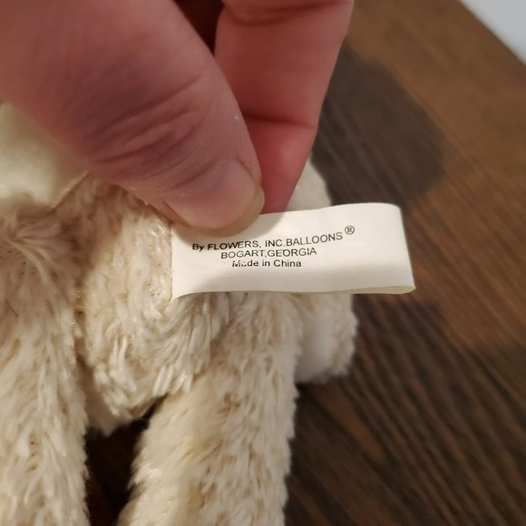 Posable Plush Bear Graduation Congrats Grad Gift Diploma Mortarboard Tan 7" tall - Picture 8 of 9